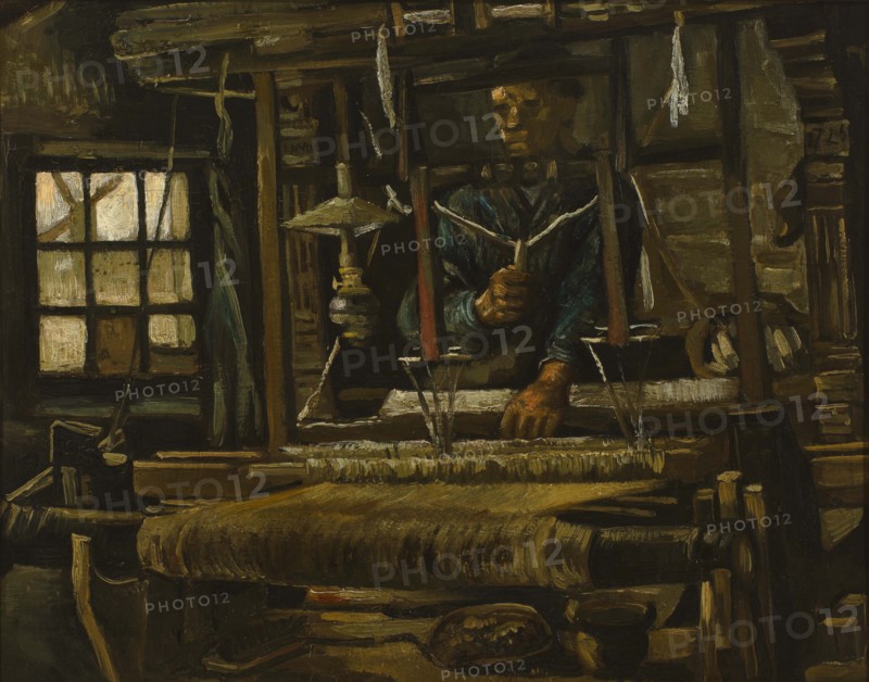 A Weaver's Cottage. Artist: Gogh, Vincent, van (1853-1890)