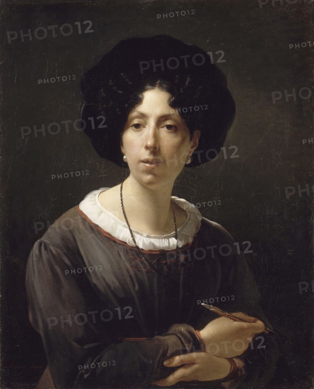Self-Portrait. Artist: Haudebourt-Lescot, Hortense (1784-1845)