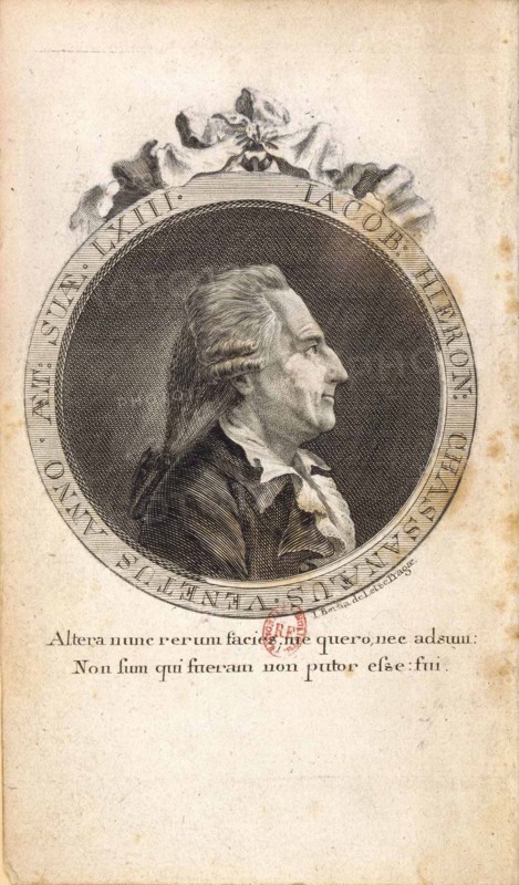Portrait of Giacomo Girolamo Casanova (1725-1798). Artist: Berka, Johann (1758-1815)