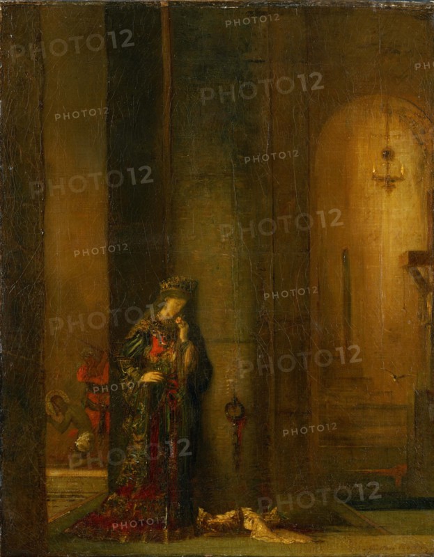 Salome at the Prison. Artist: Moreau, Gustave (1826-1898)