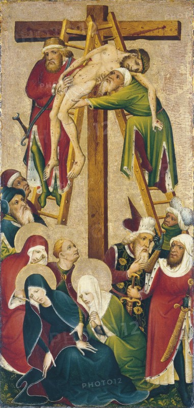 The Descent from the Cross. Artist: Master of the Middle-Rhine (active 1470-1480)