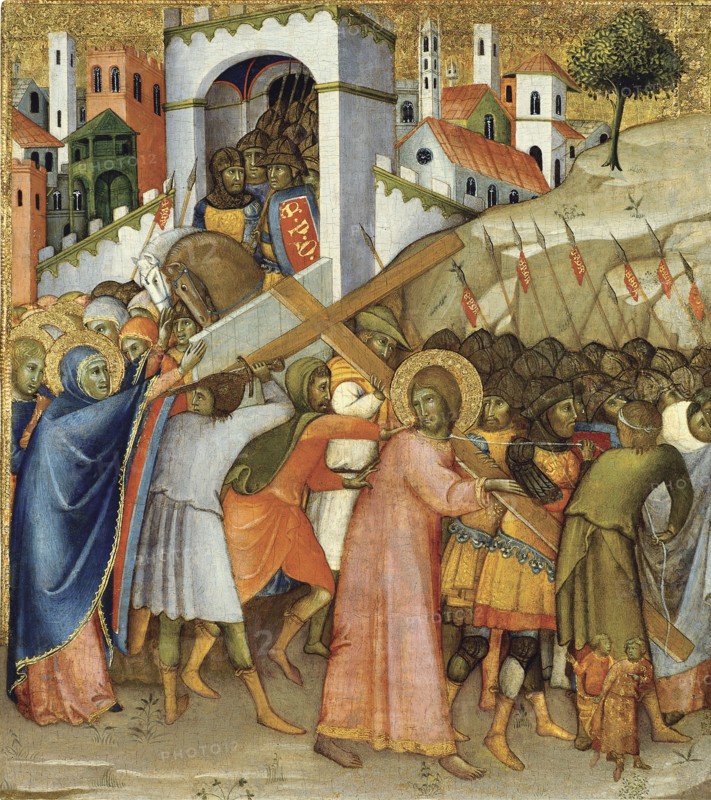Christ on the Road to Calvary. Artist: Andrea di Bartolo (bef. 1389-1428)