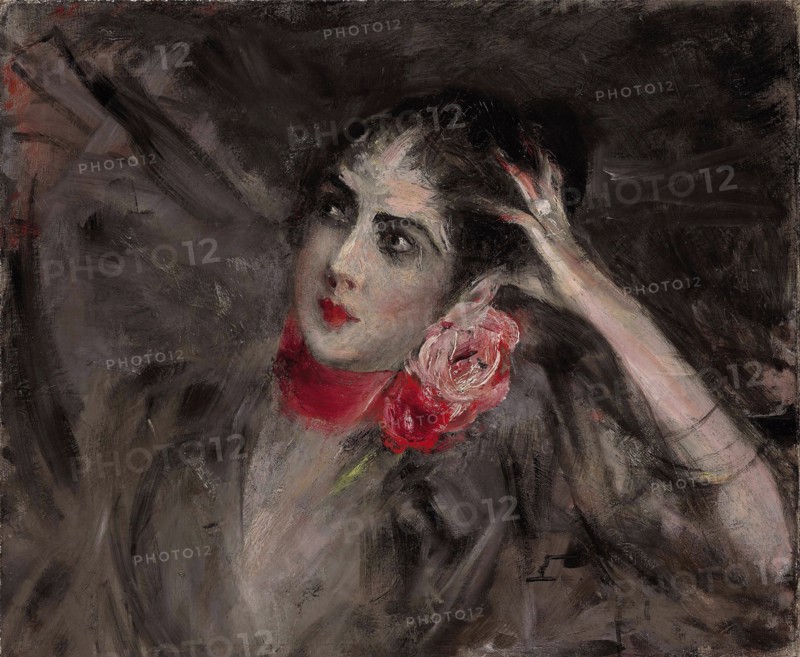 Princess Catherine Radziwill, née Katarzyna Rzewuska. Artist: Boldini, Giovanni (1842-1931)
