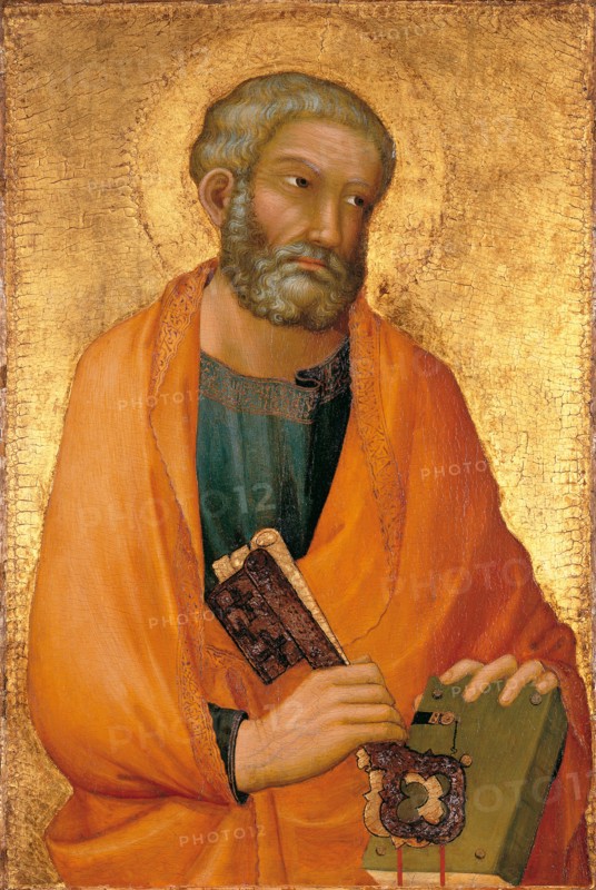Peter the Apostle. Artist: Martini, Simone, di (1280/85-1344)