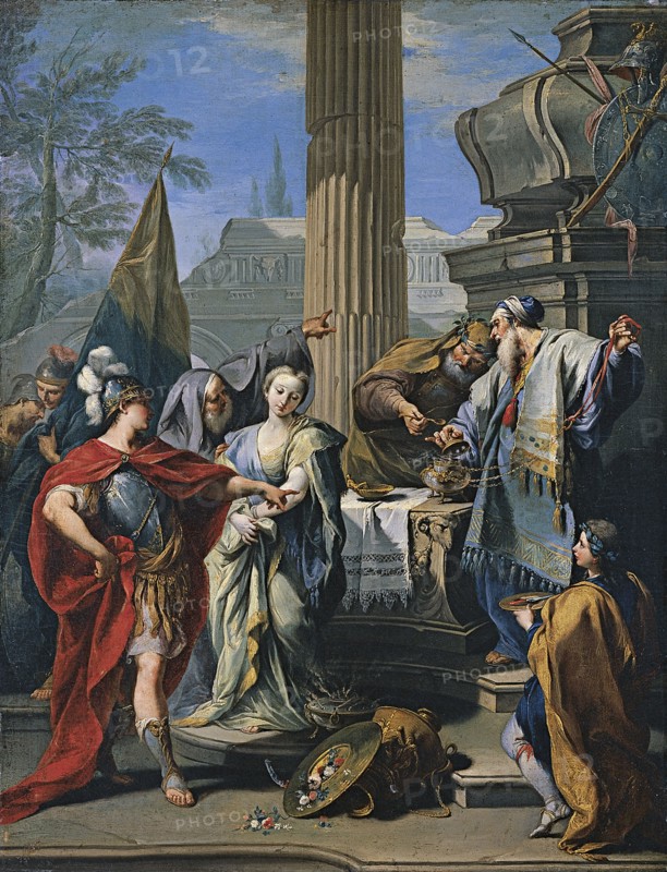 The Sacrifice of Polyxena. Artist: Pittoni, Giovan Battista (1687-1767)