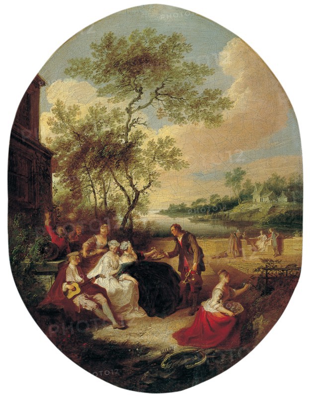 Spring (From the series The Four Seasons). Artist: Quillard, Pierre-Antoine (1701-1733)
