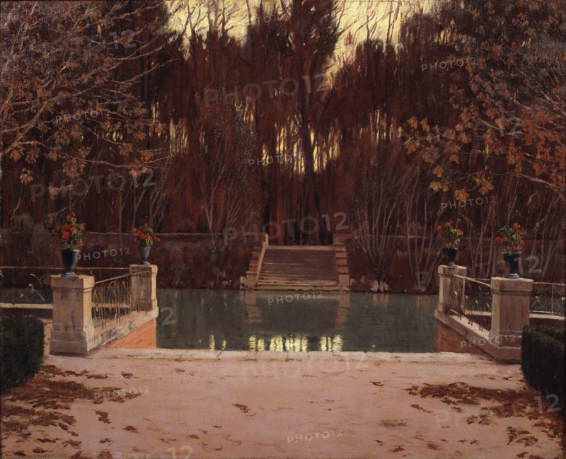 The Landing Stage. Artist: Rusiñol, Santiago (1861-1931)