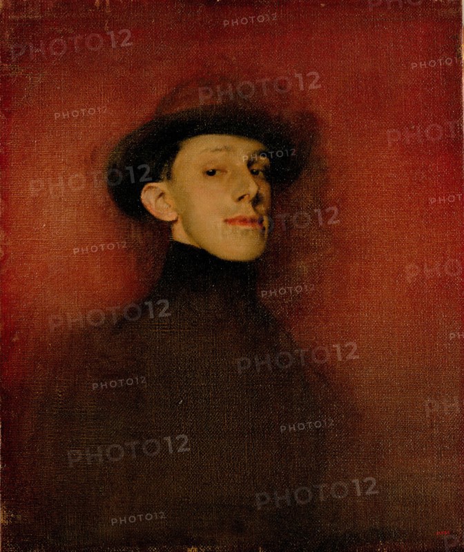 Portrait of King Alfonso XIII of Spain (Study). Artist: Casas, Ramon (1866-1932)
