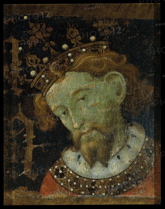 Alfonso III (1265-1291), King of Aragon. Artist: Mateu, Jaume (before 1402-after 1452)