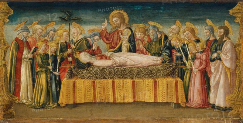The Dormition of the Virgin. Artist: Neri di Bicci (1418-1492)