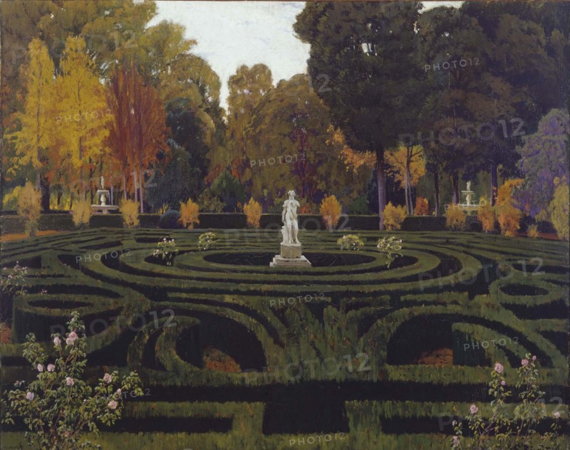 Old Faun. Artist: Rusiñol, Santiago (1861-1931)