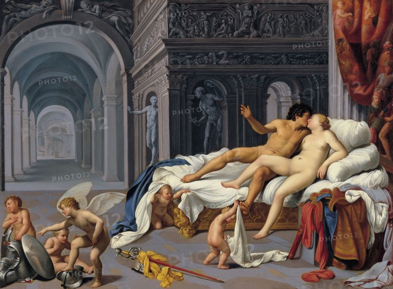 Venus and Mars. Artist: Saraceni, Carlo (1579-1620)