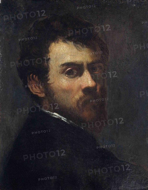 Self-portrait as a young man. Artist: Tintoretto, Jacopo (1518-1594)