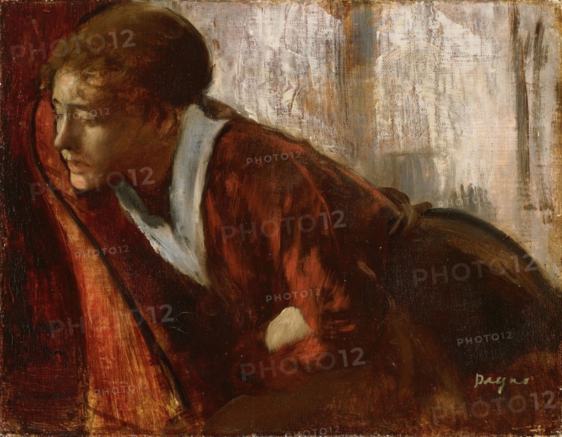 Melancholy. Artist: Degas, Edgar (1834-1917)
