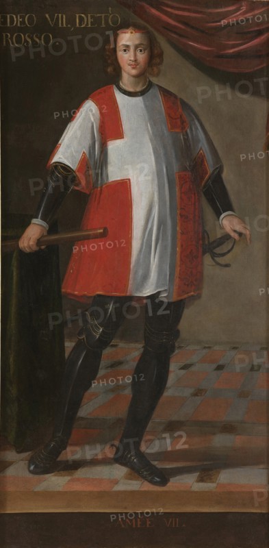 Count Amadeus VII of Savoy (1360-1391). Artist: Anonymous