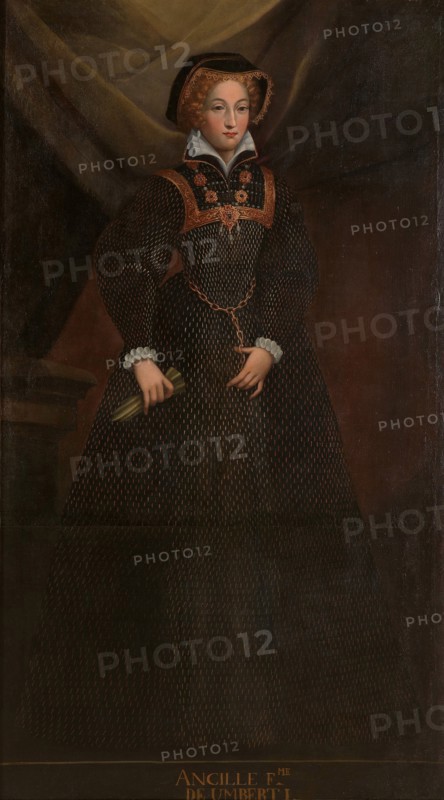 Ancilla, wife of Humbert I of Savoy. Artist: Anonymous