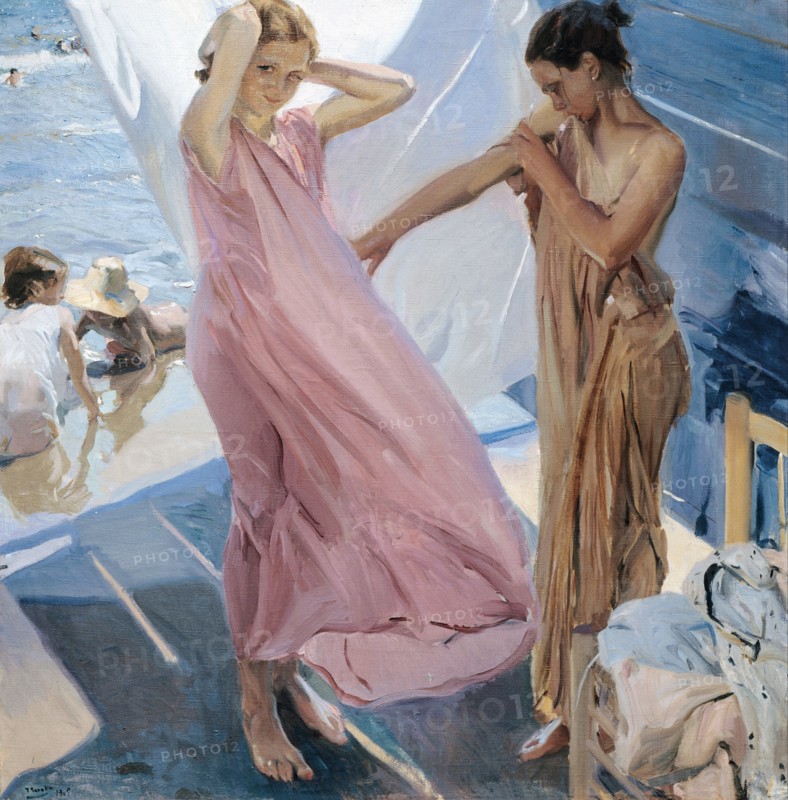 After the Bath. Artist: Sorolla y Bastida, Joaquín (1863-1923)