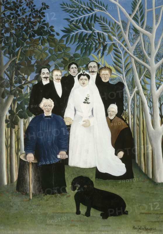 The Wedding Party. Artist: Rousseau, Henri Julien Félix (1844-1910)
