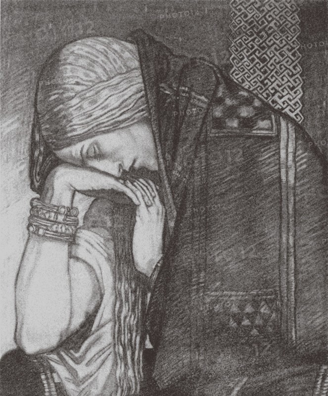 Deirdre of the Sorrows (From: Voices from the Hills). Artist: Duncan, John (1866-1945)