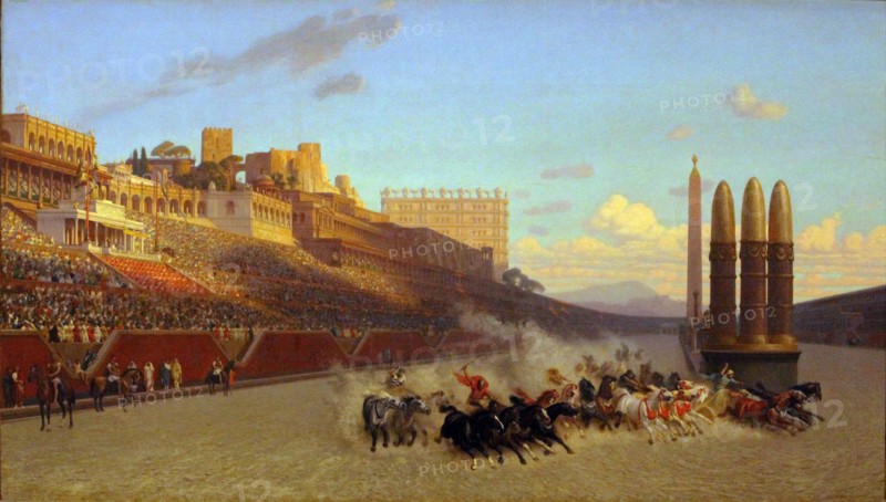 The Circus Maximus. Artist: Gerôme, Jean-Léon (1824-1904)