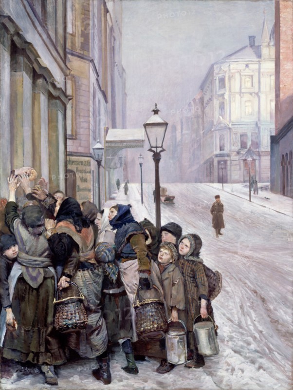 Struggle for Survival. Artist: Krohg, Christian (1852-1925)