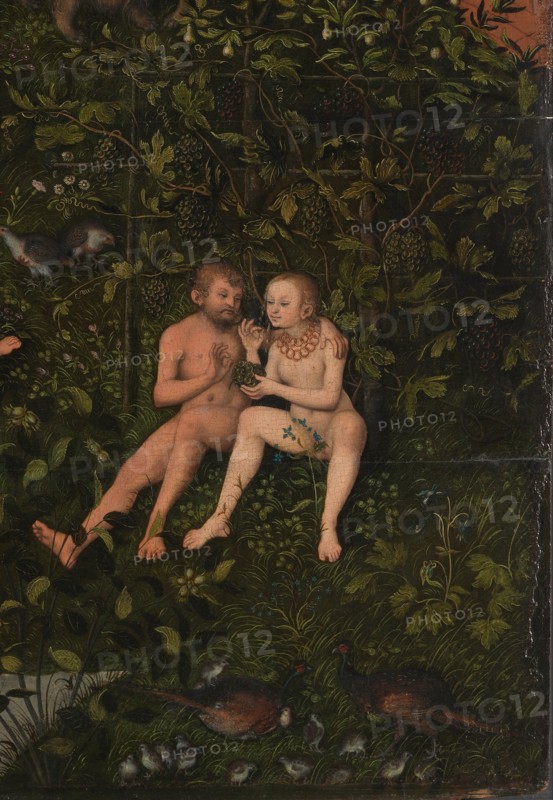 The Golden Age (Detail). Artist: Cranach, Lucas, the Elder (1472-1553)