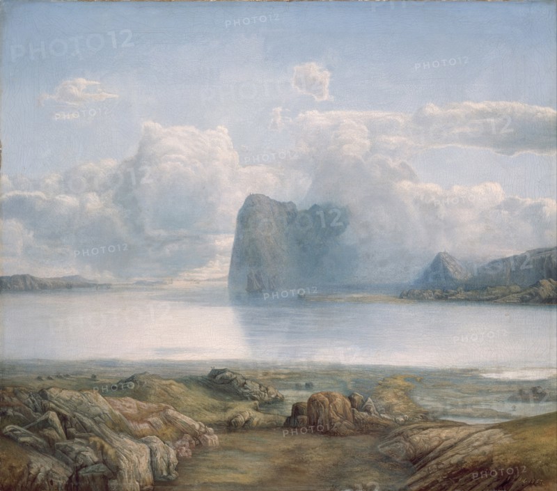 Island Borgøy. Artist: Hertervig, Lars (1830-1902)