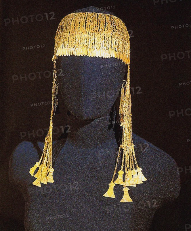 Big Diadem with pendants. Artist: Gold of Troy, Priam?s Treasure