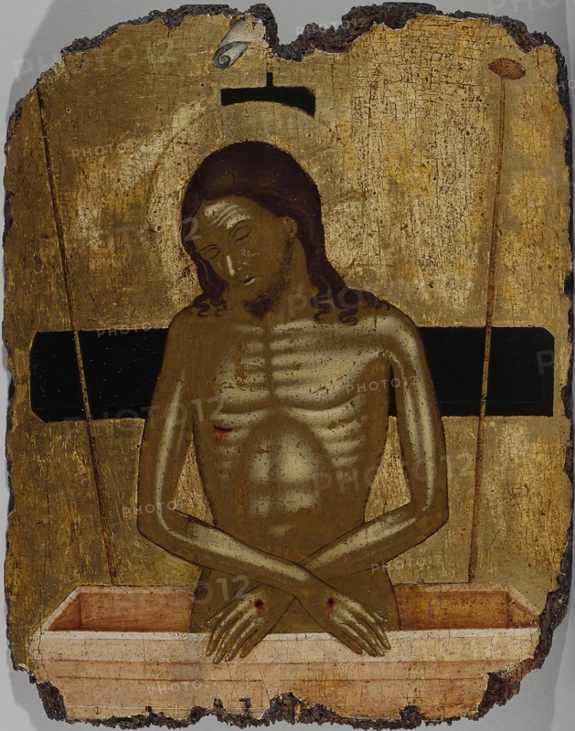 Ecce Homo. Artist: Tzafouris, Nicolaos (active 1455-1501)