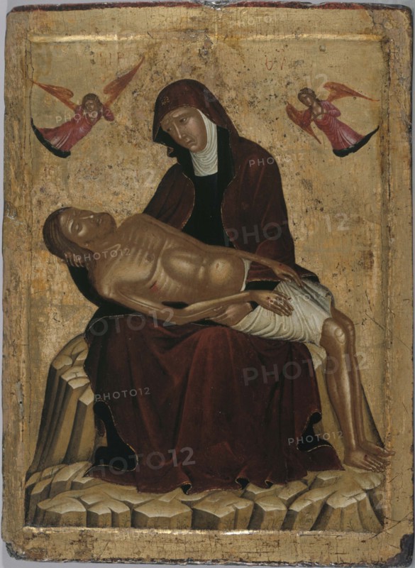 Pietà. Artist: Greek icon
