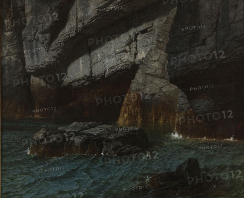 Côtes de Belleville. Artist: Penguilly L'Haridon, Octave (1811-1872)