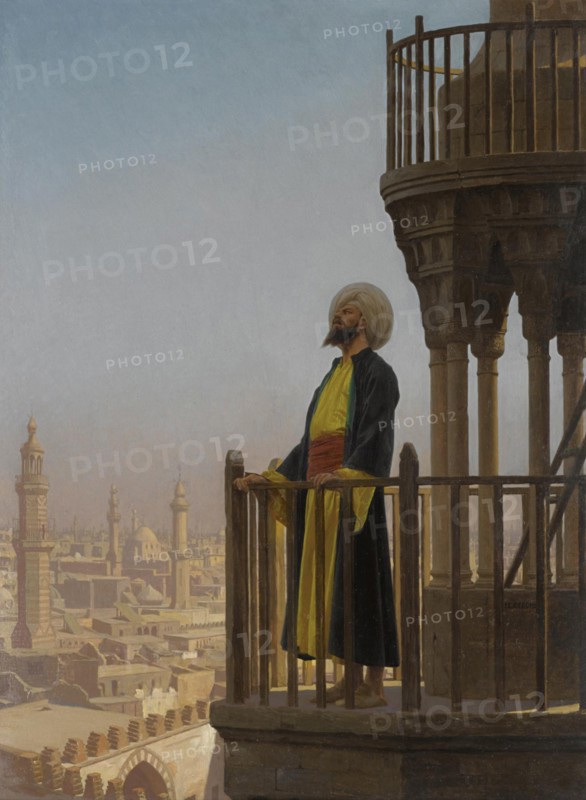 A muezzin. Artist: Gerôme, Jean-Léon (1824-1904)