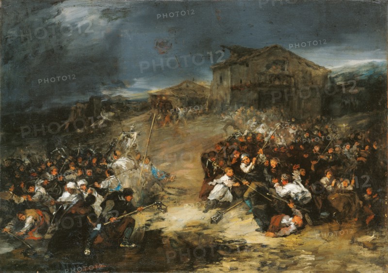 The Dawn Procession. Artist: Lucas Velázquez, Eugenio (1817-1870)