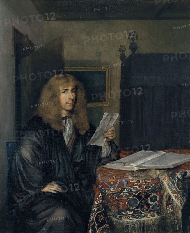 Portrait of a Man Reading a Document. Artist: Ter Borch, Gerard, the Younger (1617-1681)