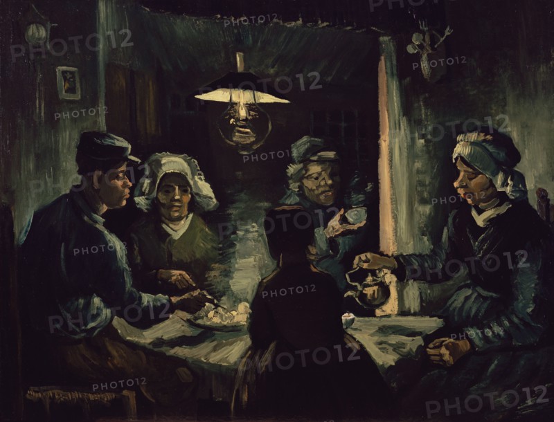 The potato eaters. Artist: Gogh, Vincent, van (1853-1890)