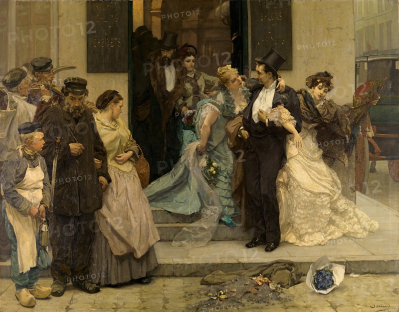 At Dawn. Artist: Hermans, Charles (1839-1924)