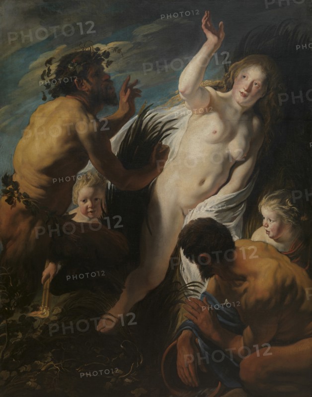 Pan and Syrinx. Artist: Jordaens, Jacob (1593-1678)