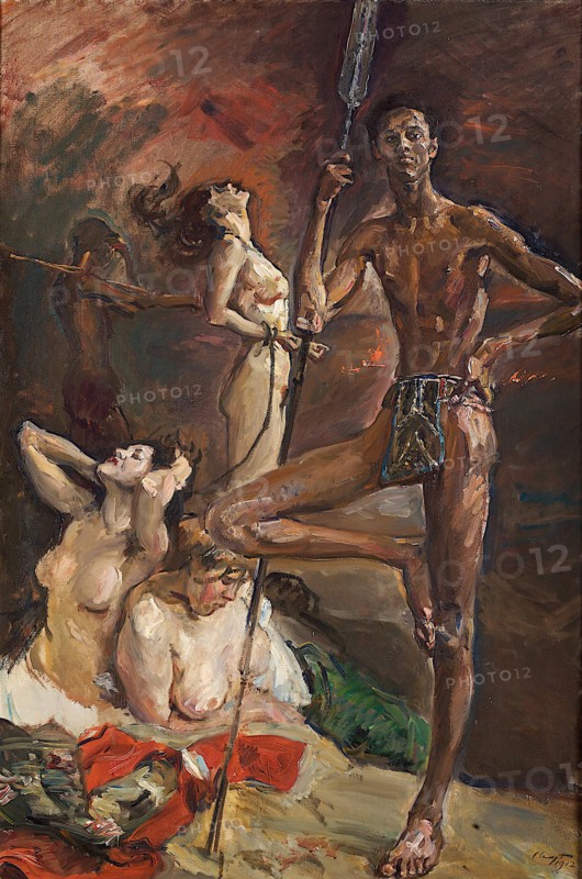 The Winner. Artist: Slevogt, Max (1868-1932)