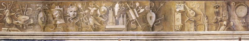 Arti liberali. Frieze in the Casa Pellizzari, c. 1500. Artist: Giorgione (1476-1510)