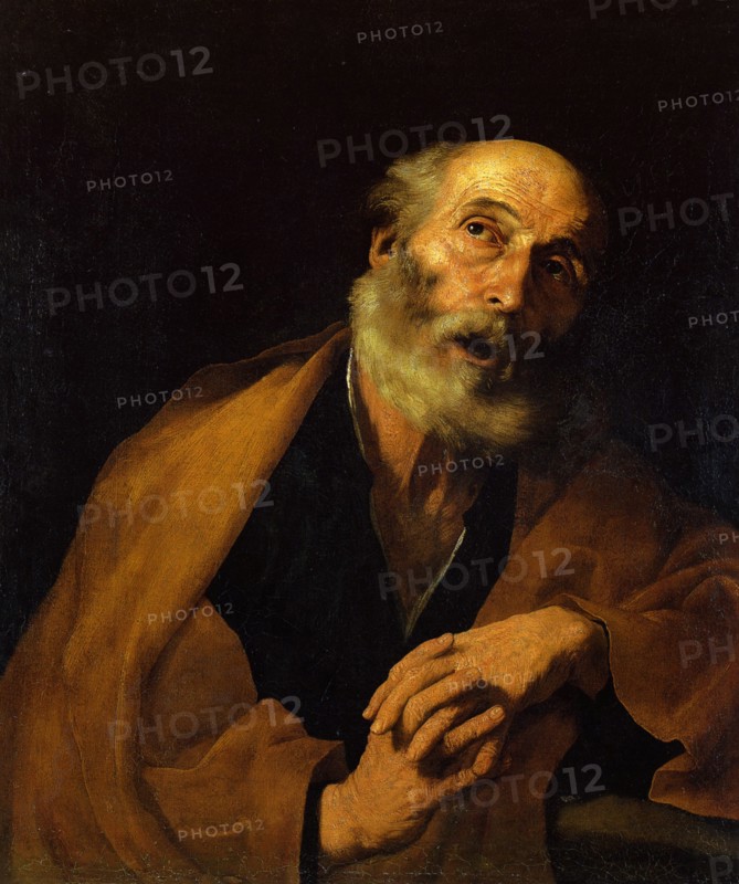 Repentance of Saint Peter, 1630. Artist: Ribera, José, de (1591-1652)