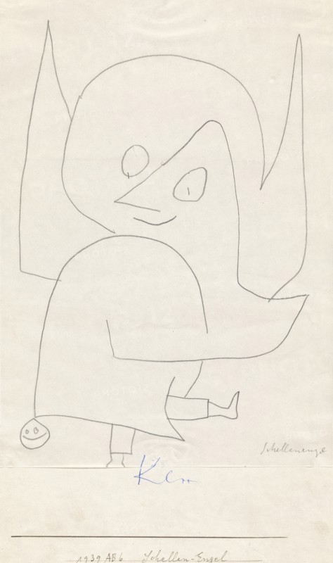 Schellen-Engel, 1939. Artist: Klee, Paul (1879-1940)