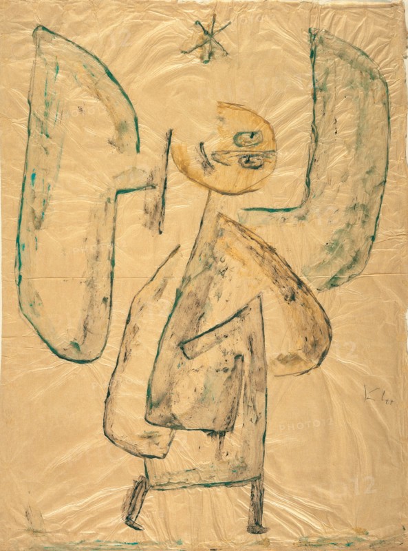 Angel of the star (Engel vom Stern), 1939. Artist: Klee, Paul (1879-1940)