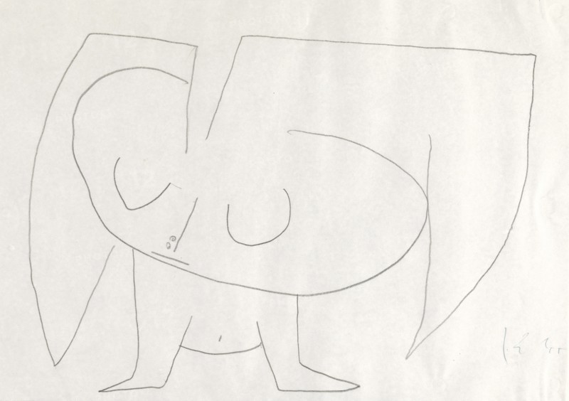 More bird (Mehr Vogel), 1939. Artist: Klee, Paul (1879-1940)