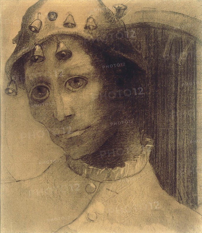 Das Fass Amontillado, Series: Edgar Poe, 1886. Artist: Redon, Odilon (1840-1916)
