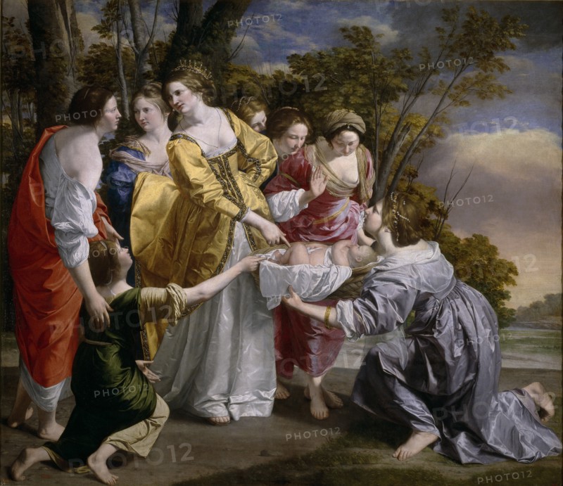The Finding of Moses, 1633. Artist: Gentileschi, Orazio (1563-1638)