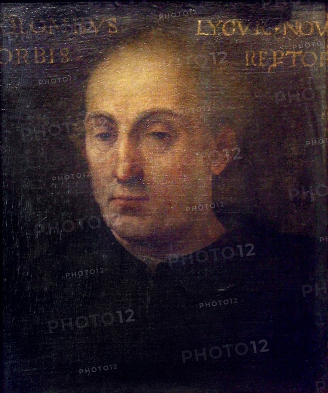 Portrait of Christopher Columbus, 1556. Artist: Dell'Altissimo, Cristofano (1525-1605)