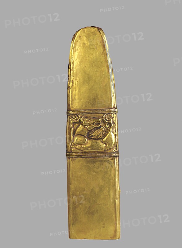 Cover to Sword Sheath, 5th cen. BC. Artist: Scythian Art