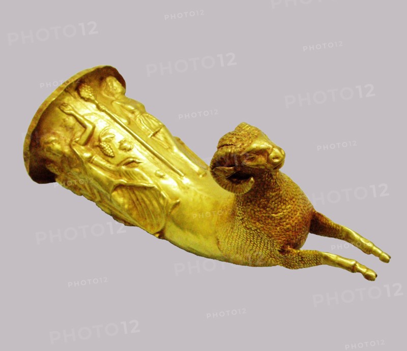 Rhyton (Drinking Horn), 5th-4th century BC. Artist: Scythian Art