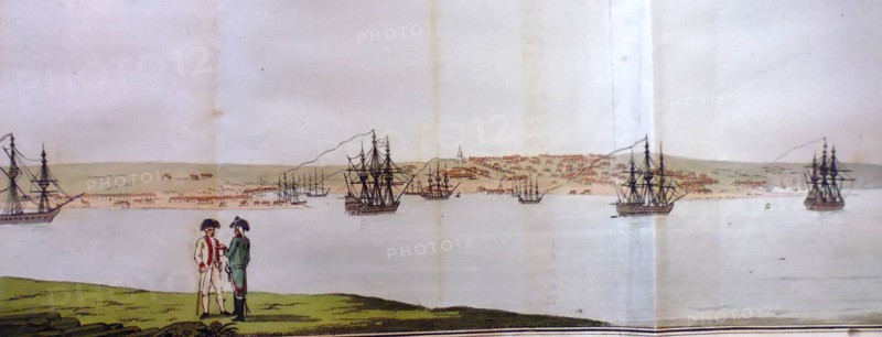 Port of Sevastopol. From Travels through the southern provinces of the Russian empire in 1793 and 1 Artist: Tardieu, Pierre François (1752-1798)