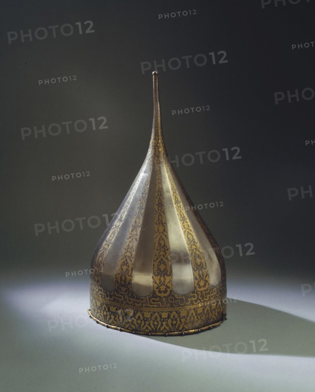 Helmet of the Tsar Ivan IV, before 1547. Artist: Ancient Russian Art
